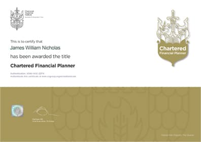 Chartered Financial Planner
