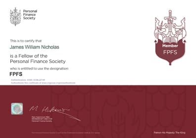 Fellow of the Personal Finance Society (FPFS)