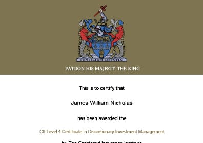 CII Level 4 Certificate in Discretionary Investment Management